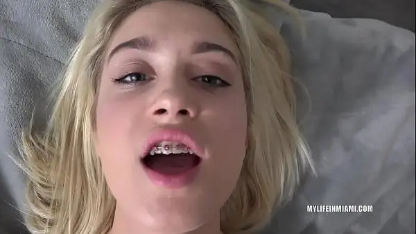 Loira Brasileira gostosa fazendo Filme porno gostoso com amante dotado